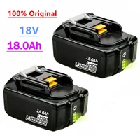 new bl1860 for makita 18v 18000mah 18 0ah rechargeable power tools battery with led li ion replacement bl1860b bl1860 bl1850