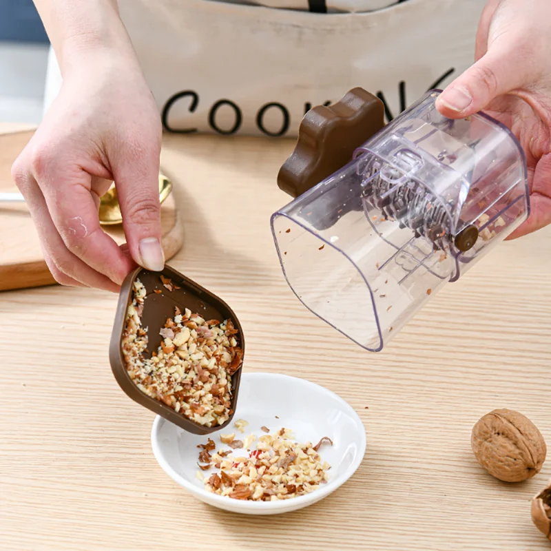 

Nut Crusher Manual Peanut Paste Masher Portable Dried Fruit Crusher Grinder Hand Walnut Kitchen Accessories Chocolate Chopper