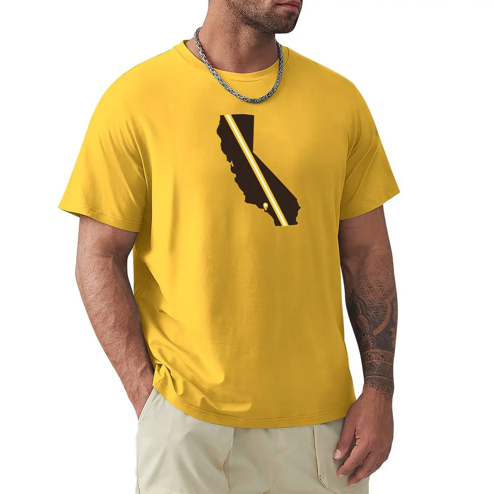 Футболка бейсбольная в стиле Сан-Диего летняя одежда мужская