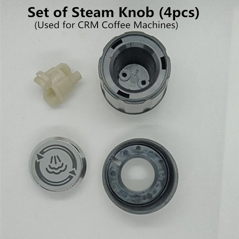 Gemilai CRM3201/3100 Детали для эспрессо-машины Паровой клапан Поворотная кнопка/ручка в