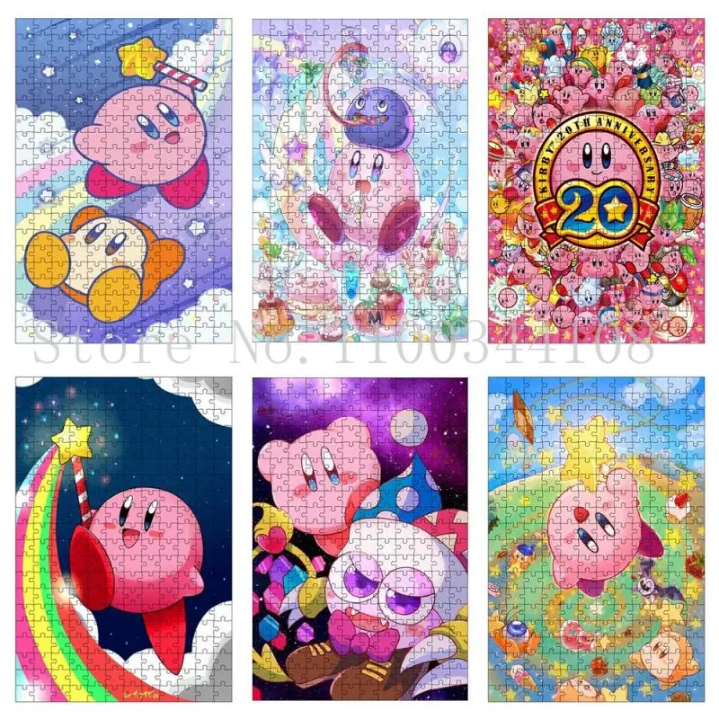 

Детский пазл-звезда Kirby, 300/500/1000 шт.
