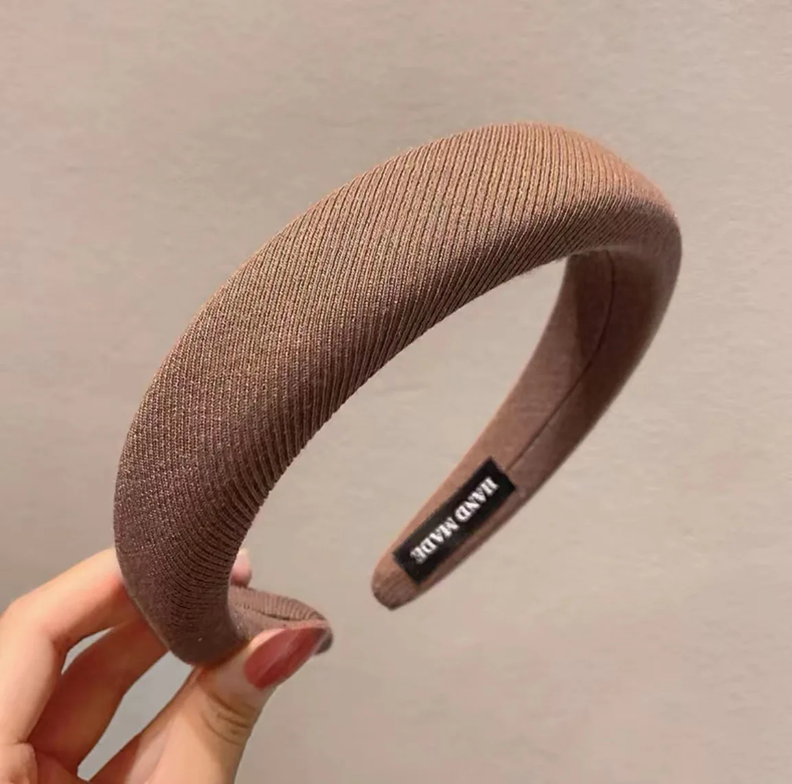 Рисунок 5 - Повязка для волос однотонная бархатная женская