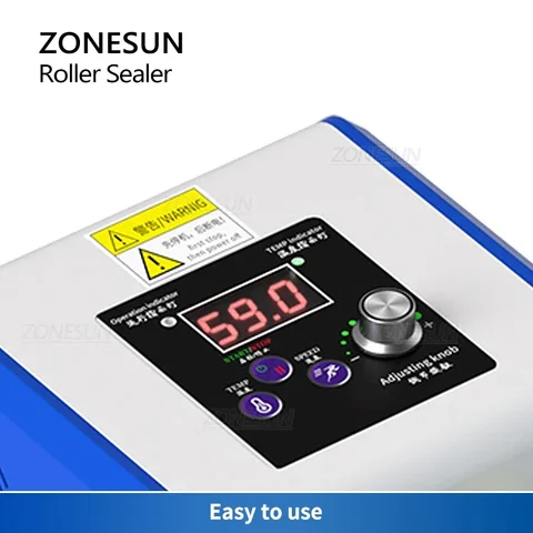 ZONESUN ZS-GLF1P мини-машина для Запечатывания бумажных пакетов с покрытием из алюминиевой фольги и полиэтиленовой пленки