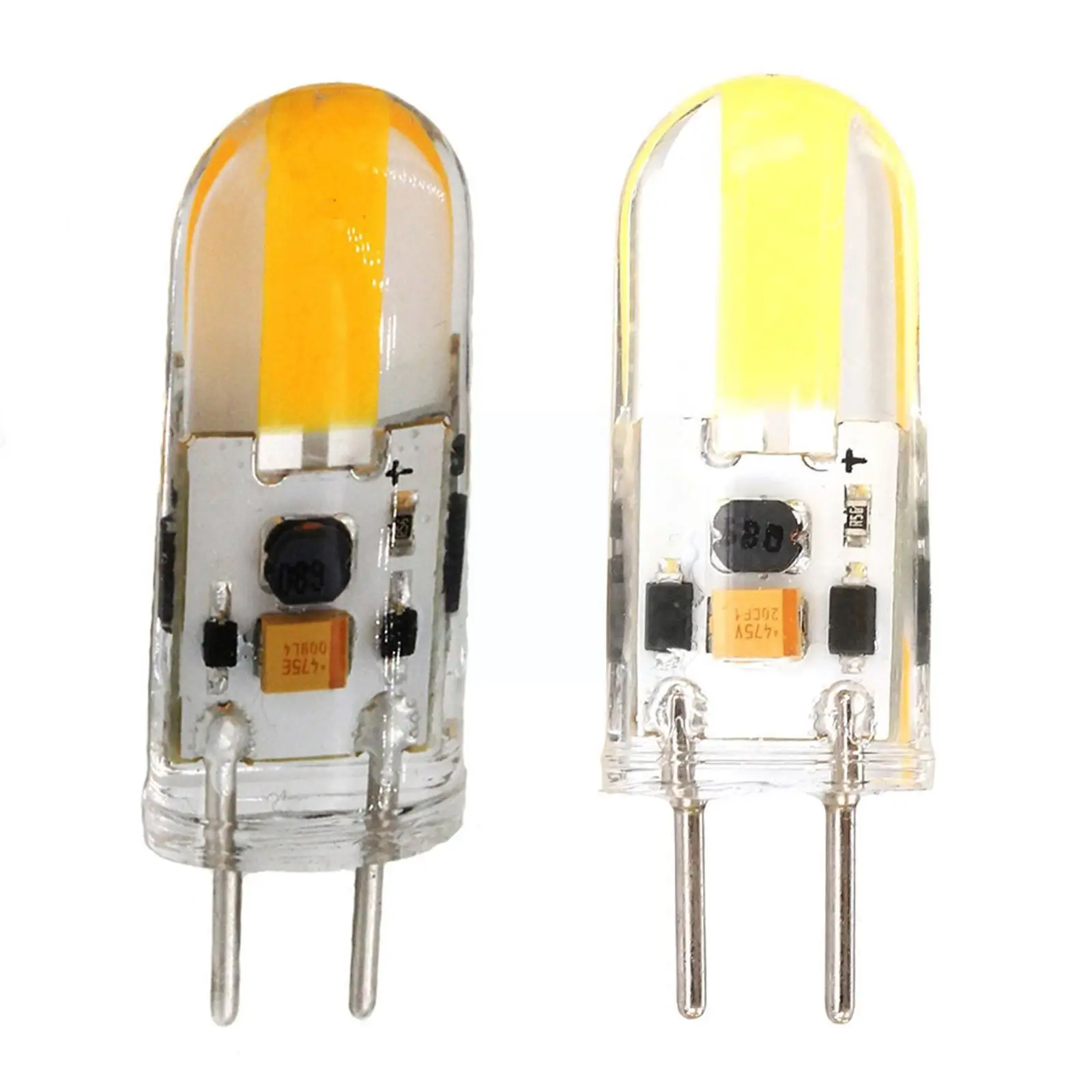 

Gy6.35 2w Led Dimmable Lamps /dc12v Corn Light Bulb Bombillas White Cob Droplight 1505 Lamp Chandelier White/warm G6.35 L U8y3