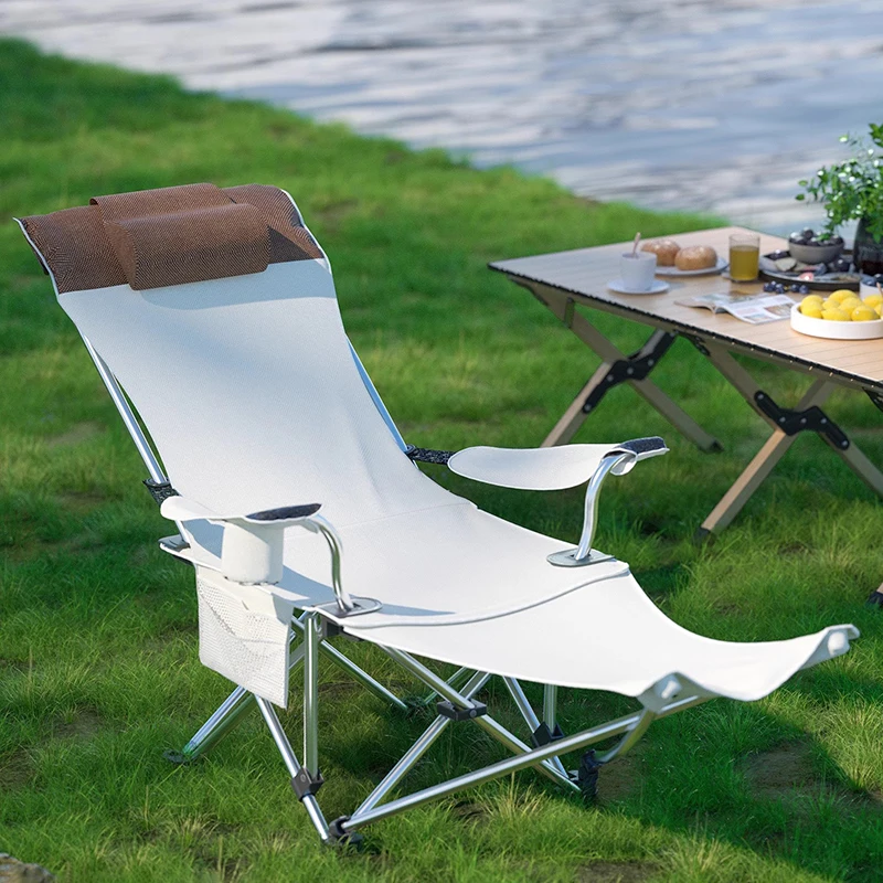 

Портативные террасные металлические шезлонги, расслабляющий патио-парк, садовый стул для путешествий, складной стул для пикника, Silla De Playa, уличная мебель