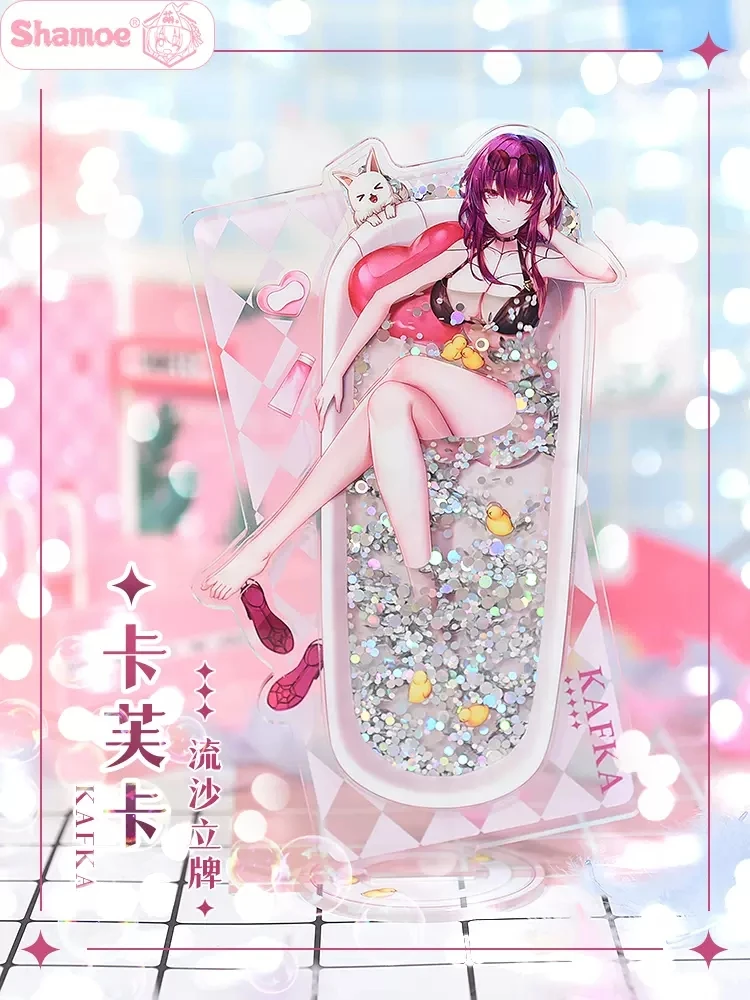 Аниме Honkai: звезда рельс Кафка зыбучий песок модель пластины двусторонний