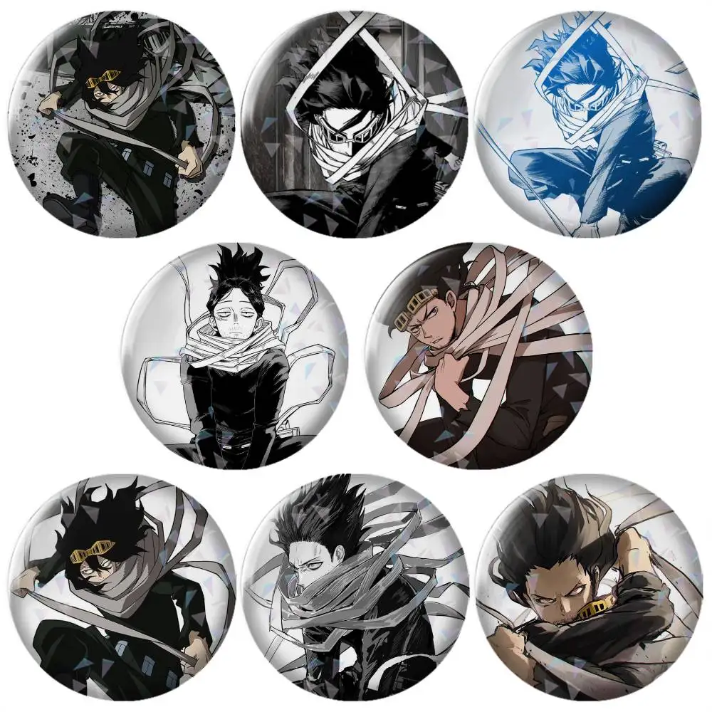 Фото Металлическая брошь-значок Anime-e Shota-a Aizawa, модные декоративные значки для украшения шляп, сумок, одежды, подарок, сувенир. №1