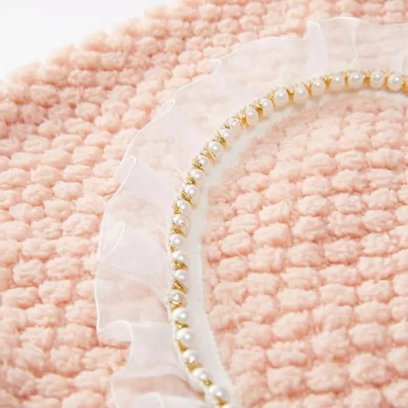 Autumn Winter Warm Flannel Women's Pajama Set Long-sleeved Trousers Two-piece Sweet Princess Style Home Wear Clothes for Women