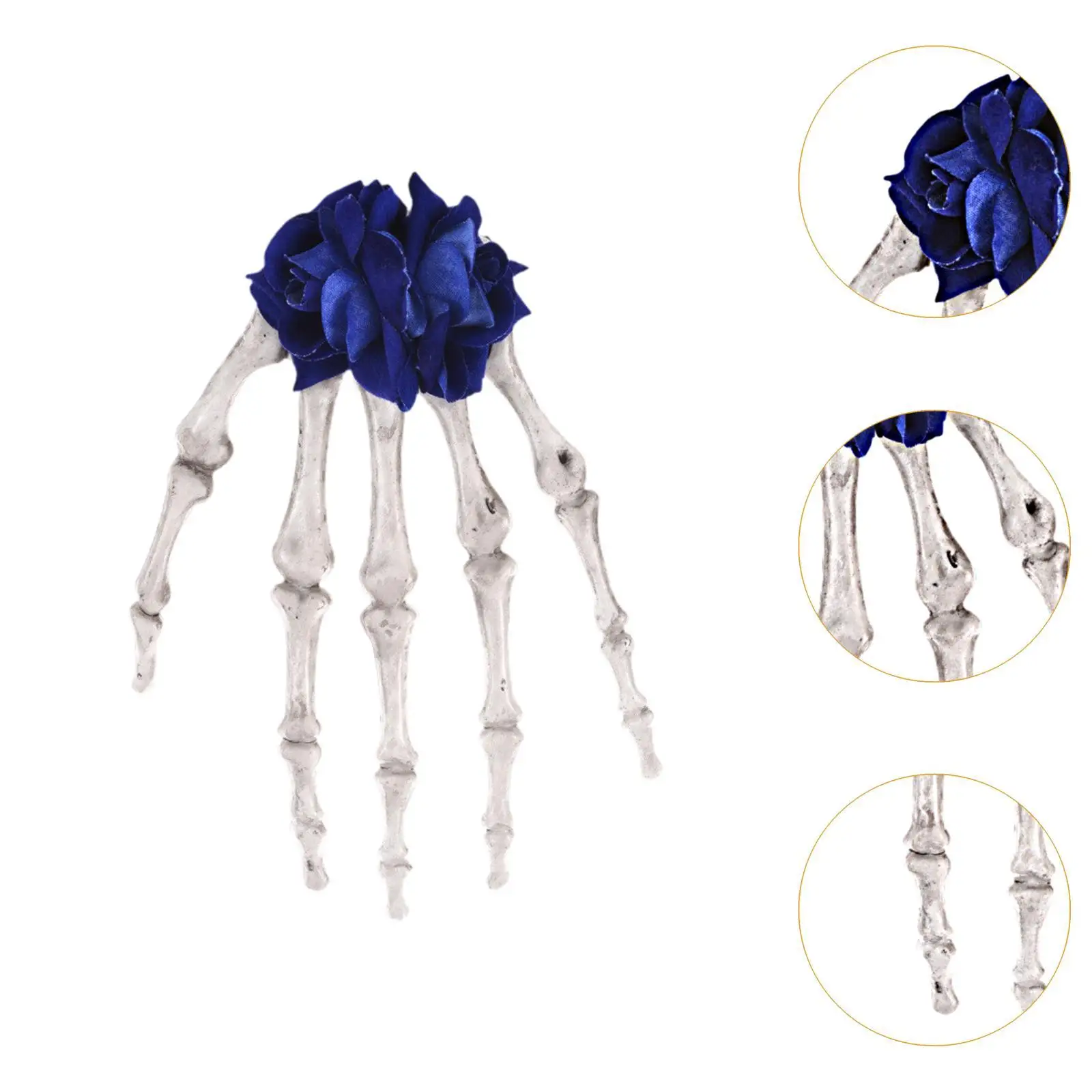 Заколка для волос в виде скелета заколки всех типов заколка с готическим цветком