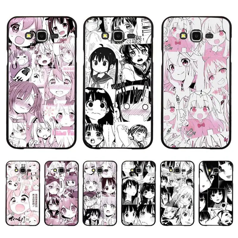 

Cute Kawaii Japan Girls Harajuku Phone Case For Samsung Galaxy J4plus J6 J5 J72016 J7prime cover for J7Core J6plus