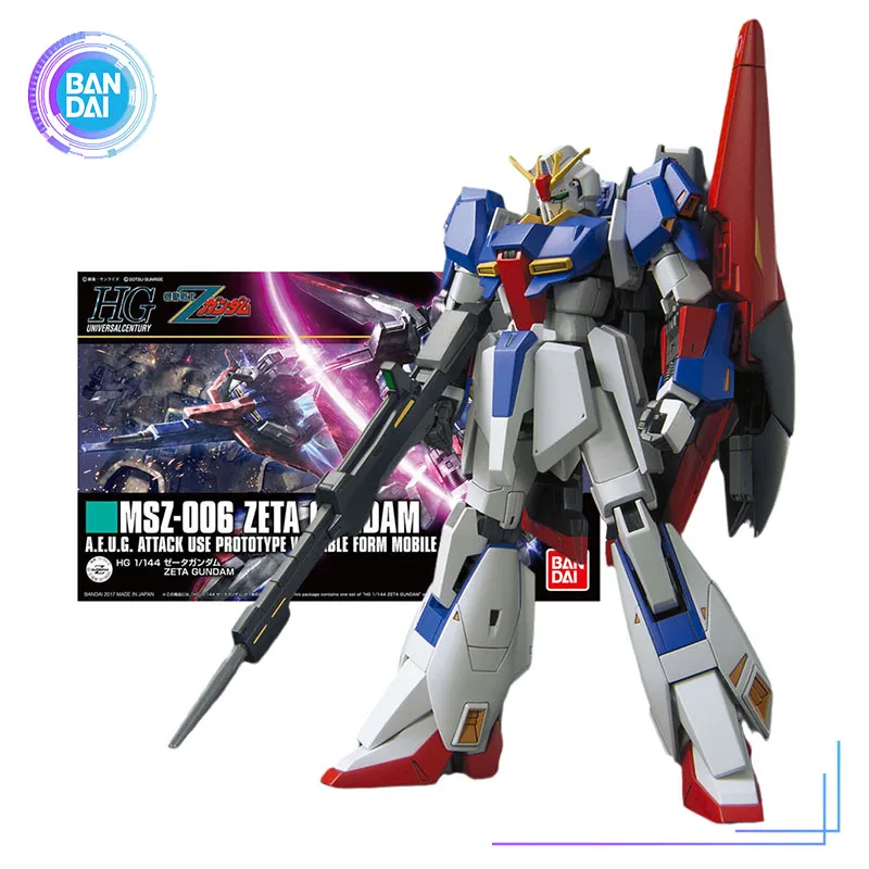 

Набор оригинальных моделей Bandai Gundam аниме Фигурки HG 1/144 ZETA Gundam коллекция Gunpla Аниме Фигурки игрушки для мальчиков Бесплатная доставка