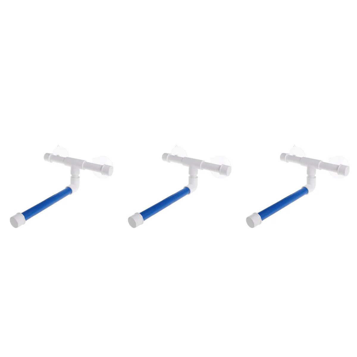 

3pcs Portable Bird Parrot Perches Suction Cup Shower Perch Stand Window Shower Bath Wall Paw Grinding Stand