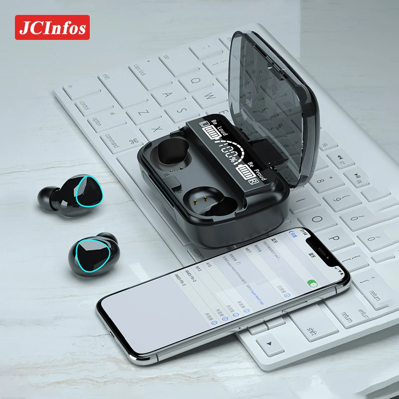 Bluetooth наушники V5. 1 Tws True беспроводные с высокой степенью защиты | Электроника