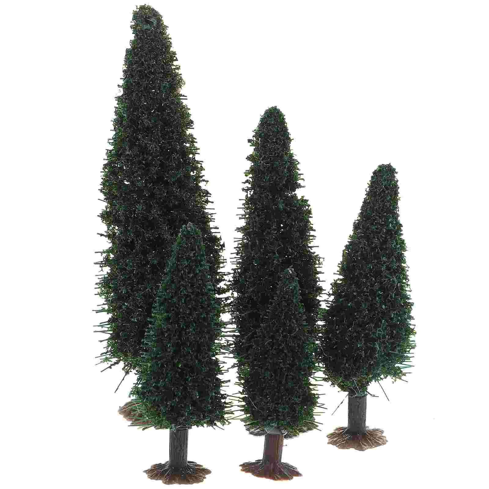 15 шт. маленькое дерево пейзажная модель мини-деревья для поделок миниатюрный