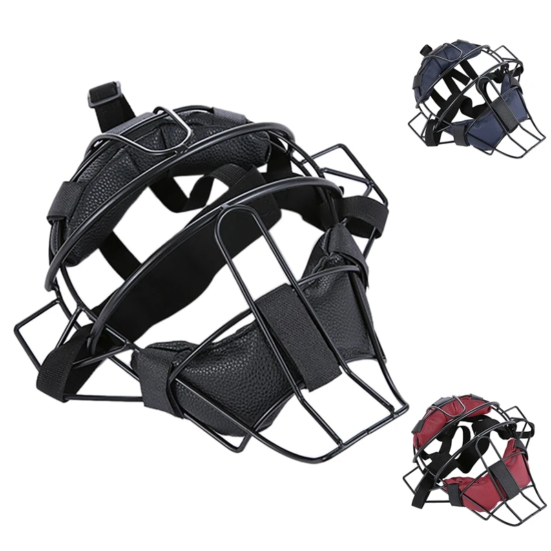 

Baseball Protective Mask Softball Steel Frame Head Protection Equipment Softball Umpire and Catcher's Mask