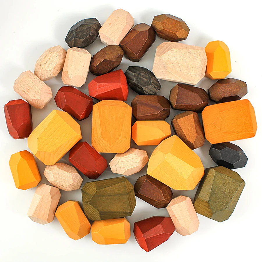 36 шт. деревянные строительные блоки Iwood для детей