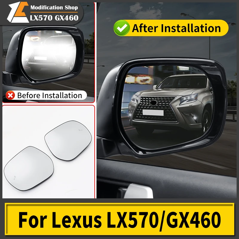 

For Lexus LX570 GX460 2008-2023 2022 2021 2020 Electronic Anti-Glare Rearview Mirror LX 570 GX 460 Interior Accessories upgraded