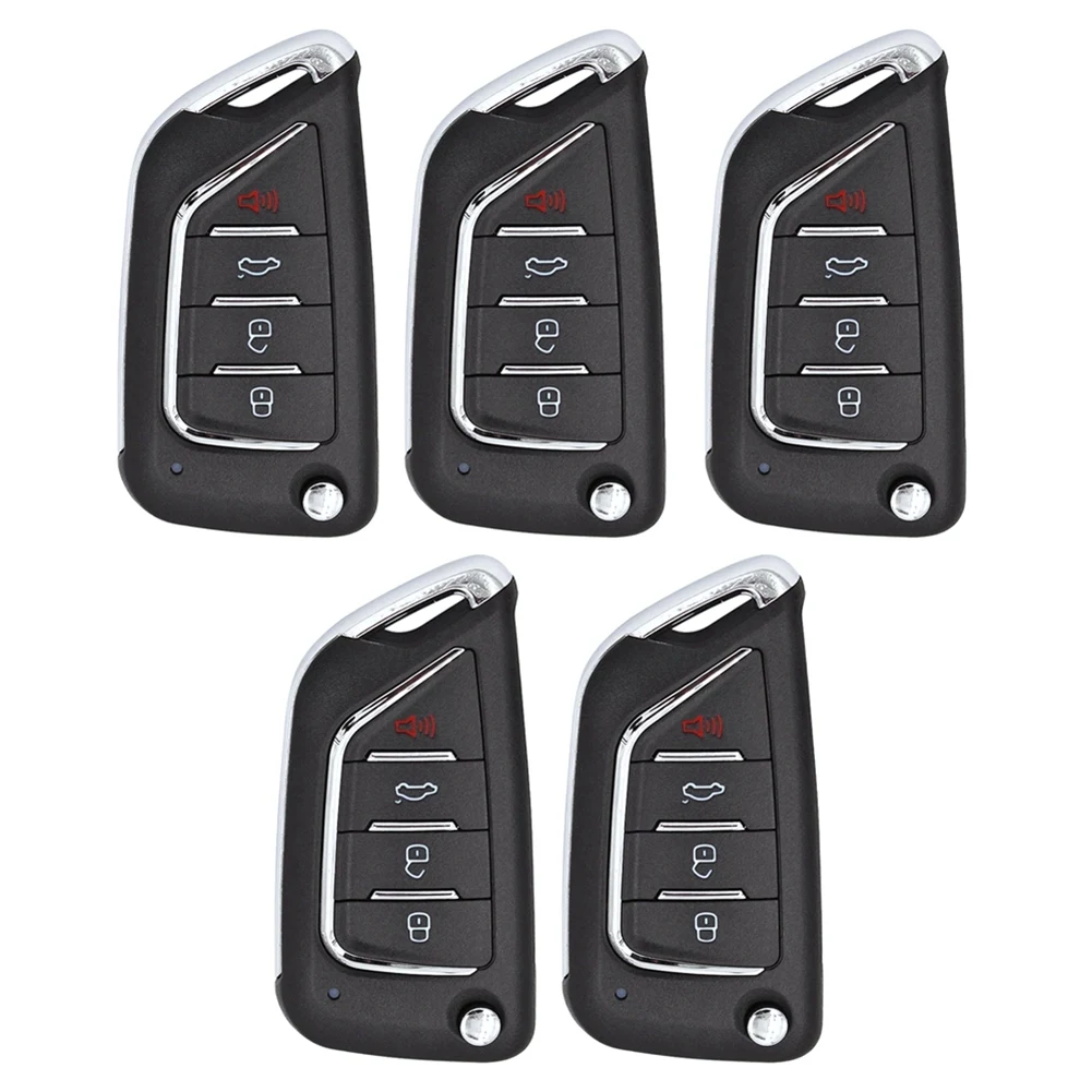 

5Pcs/Lot B21-4 Universal KD900 KD900+ URG200 Mini KD KD-X2 4 Button Remote Control KD Remote Car Key