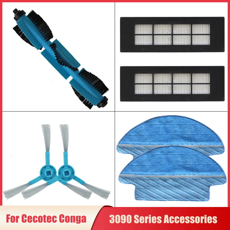 

Сменные насадки для робота-пылесоса Cecotec Conga 3090 Series