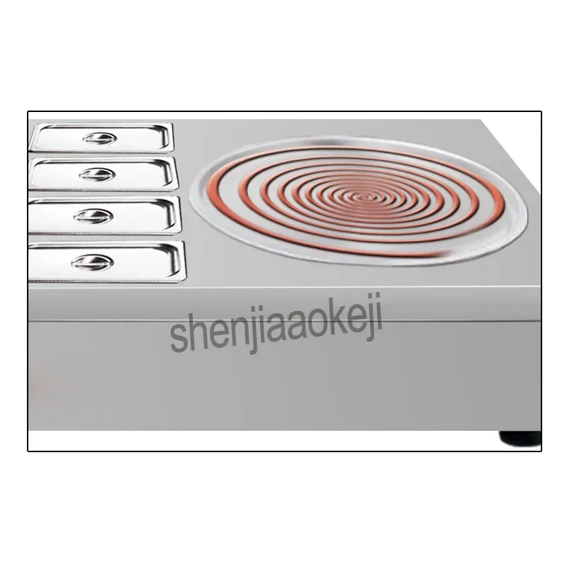 Одиночная круглая машина для жарки йогурта жареного льда коммерческая