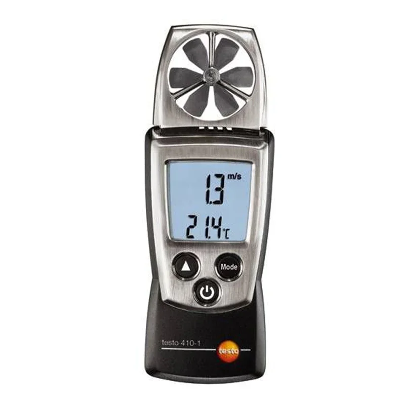 testo 410-1 Цифровой лопастной анемометр измеритель скорости/температуры воздуха
