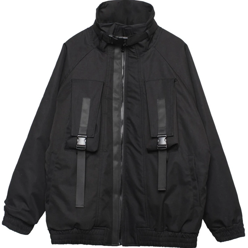 Куртка-карго AOGZ Мужская на молнии ветровка уличная одежда в стиле хип-хоп