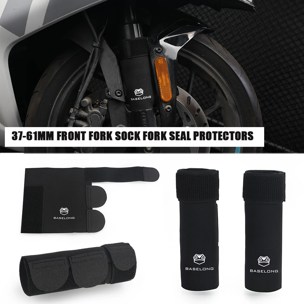 

37-61mm Moto Front Fork Sock Fork Seal Protectors For CFMOTO 250SR SR250 300SR SR300 650GT 650 GT 650TK TK650 700CL-X 800MT