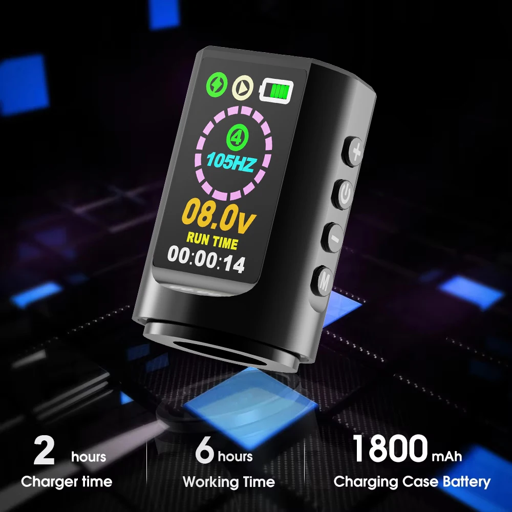 Ручка для тату-машинки 2 4-4 мм с мотором без сердечника