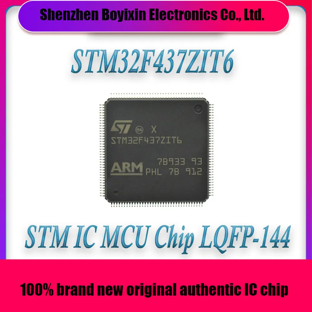 STM32F437ZIT6 STM32F437ZI STM32F437Z STM32F437 STM32F STM32 STM IC MCU Chip LQFP-144