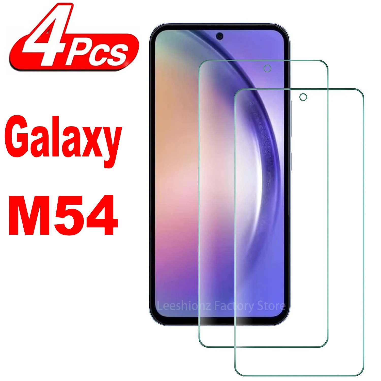 

2/4Pcs Screen Protector Glass For Samsung Galaxy M54 F54 Tempered Glass Film