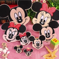 cartoon patches mickey mouse patches minnie movie stars appliiques iron on patch for clothing child clothes diy ironing stickers