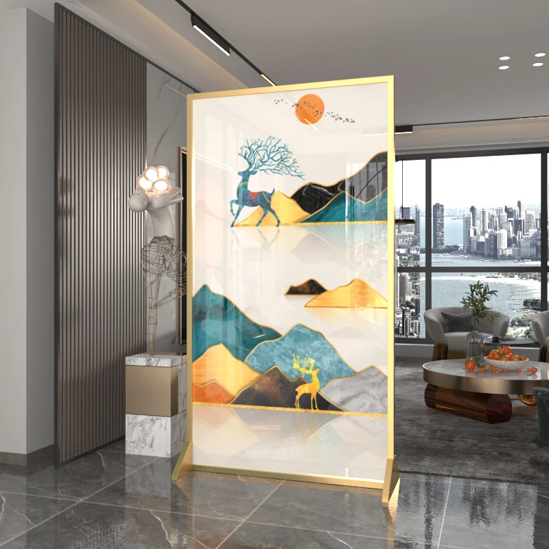 Скандинасветильник роскошный вход художественный экран перегородка для