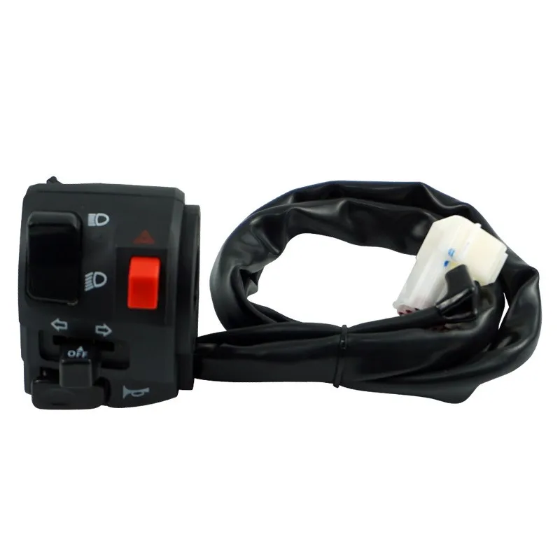 

Motorcycle Modification Horn Warning Turn Signal Far And Near Light Handlebar Seat Combination Switch Assembly
