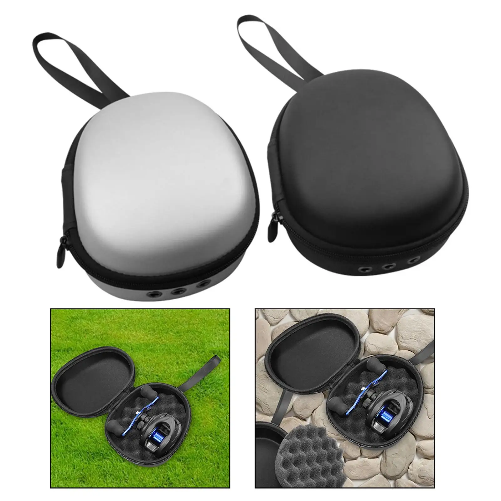 Чехол для рыболовной катушки защитный чехол с подкладкой из ЭВА портативная