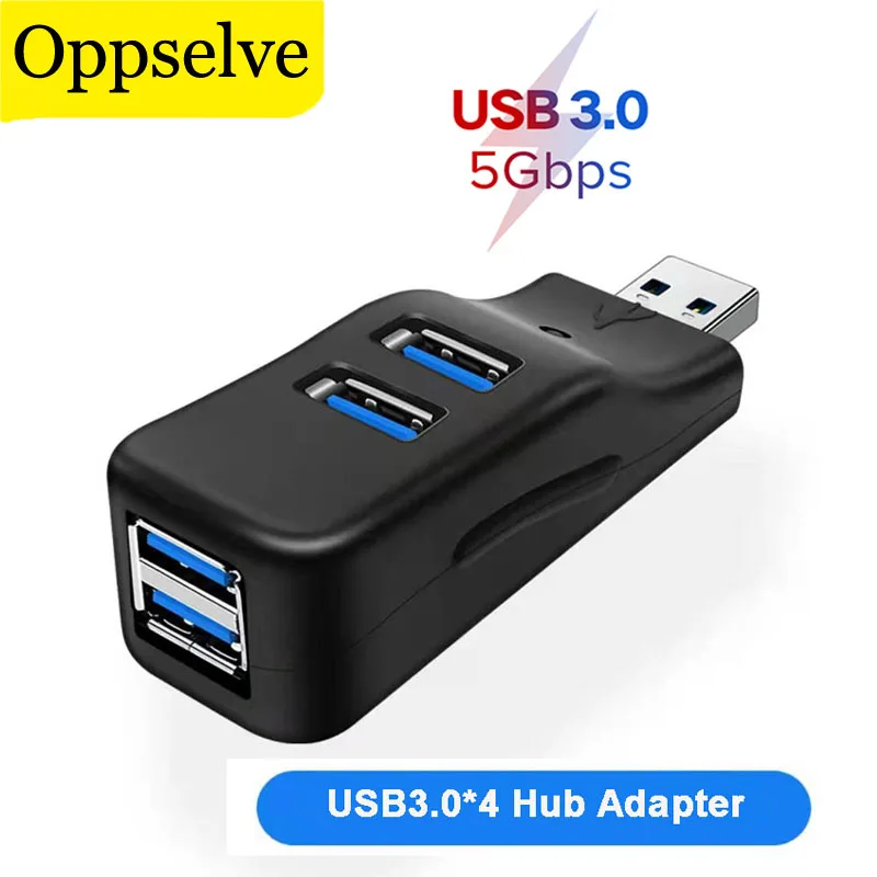 

USB HUB 3.0 2.0 Adapter For Laptop PC High Speed USB 3.0 4 Ports External Splitter Expander Computer U Disk Transfer Accessories