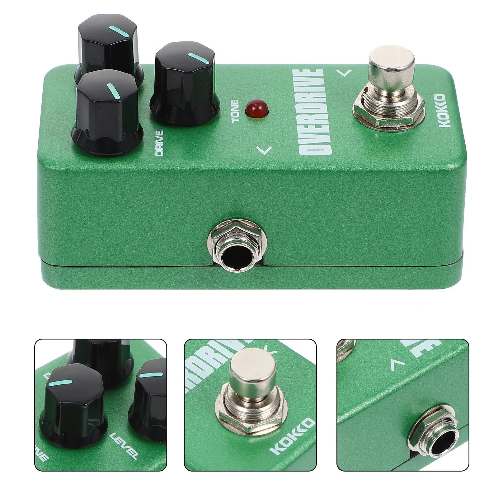 

1 Set Professional Guitar Effector Mini Overloaded Overdrive Guitar Pedal Effector