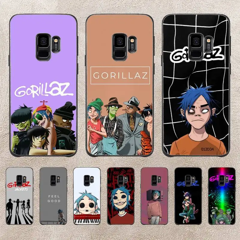 

Gorillaz Cartoon Phone Case For Samsung Galaxy J200 J2 Prime J2 Pro J6 2018 J250 J4 Plus J415 J5 Prime J7