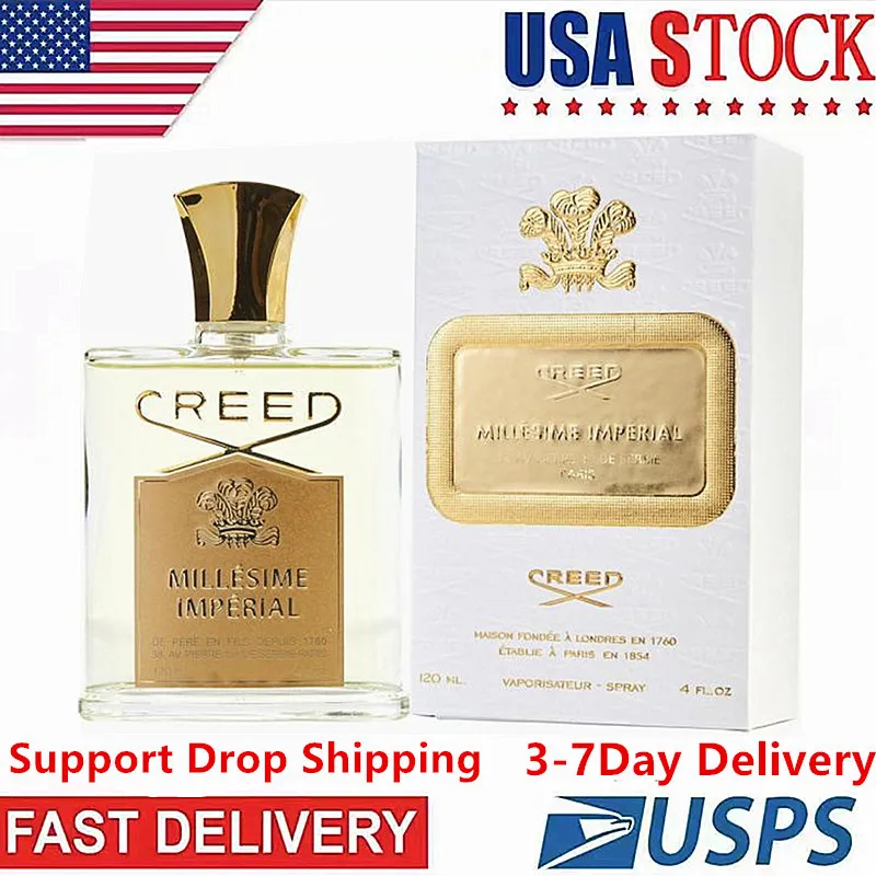 

Creed Perfumes 120ml Men Cologne Sliver Mountain Water Parfum With Good Smell Satisfactory Quality Fragrance Free Shipping