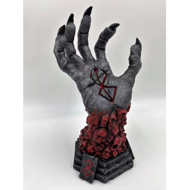 

New26cm Berserk Hand of God Resin Anime Figure Berserk Guts L Action Figure Black Swordsman Figurine Collectible Model Doll Toys