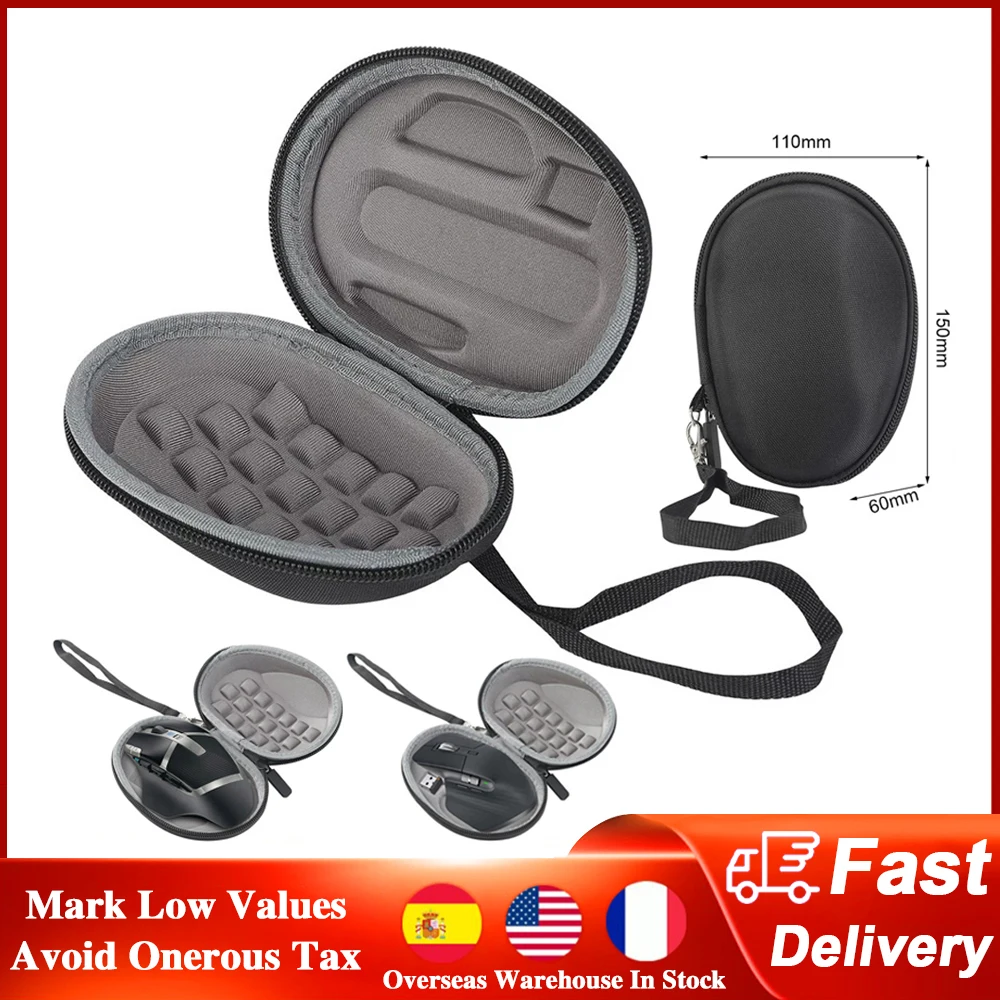 

Hard Mouse Case Cordless Gaming Mouse Shockproof Travel Storage Bag For Logitech MX Master 3 G602 G700S Wireless Mouse Box Bag