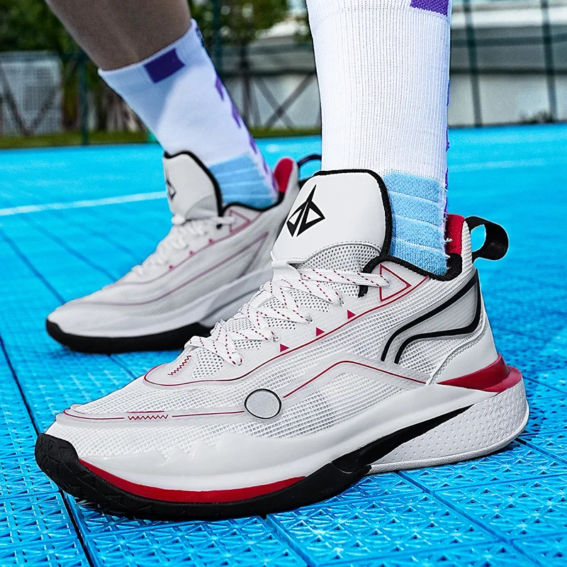 Мужские Дышащие Прочные Баскетбольные Кроссовки Профессиональные Спортивные