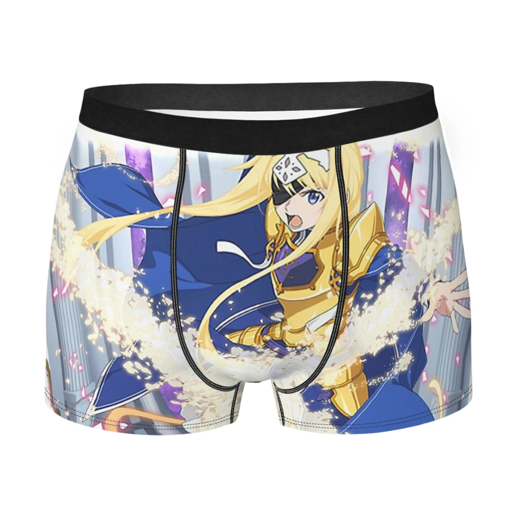 

Alicization Kirito Anime Series Alice in Sword Art Underpants Cotton Panties Men's Underwear Ventilate Shorts Boxer Briefs