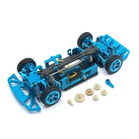 wltoys 128 284131 k969 k979 k989 k999 rc car metal upgrade parts to assemble the whole car frame with gear