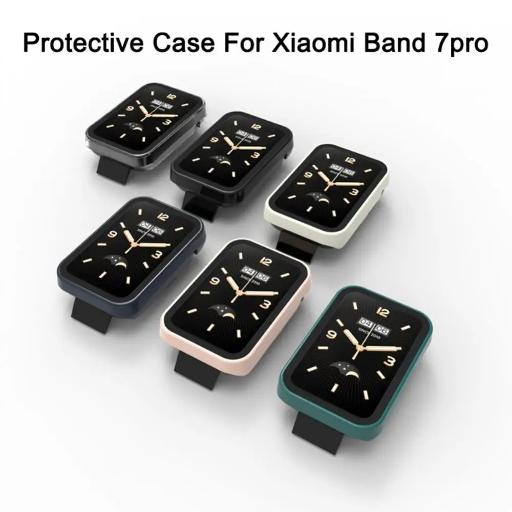 

For Xiaomi Mi Band 7 Pro Screen Protector Protective Case Full Cover Tempered Glass Cover Protective Bumper For Mi Band 7 Pro