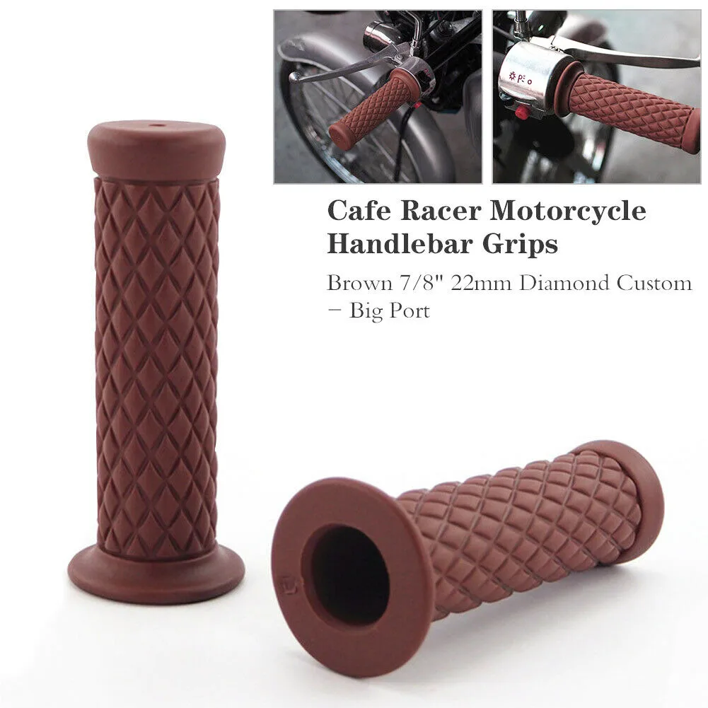 

7/8\\\\\\\\\\\\\\\" Motorcycle Handlebar For Most Of Motorcycles 2 Pcs 22mm 7/8\\\\\\\" Brown Custom