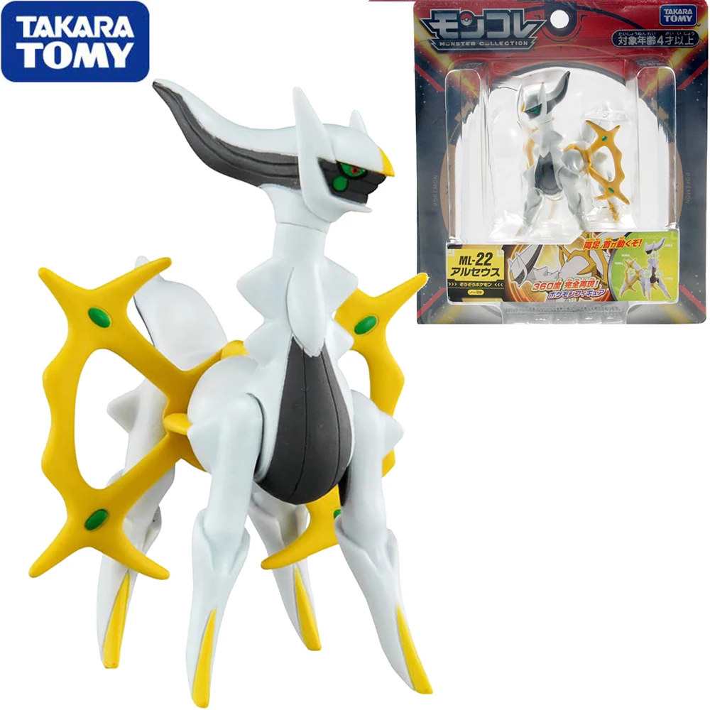 

В наличии Takaratomy Покемон, Монстр Коллекция Arceus Ml-22 Pokemon настольные украшения коллекционные Аниме фигурки модели игрушки в подарок