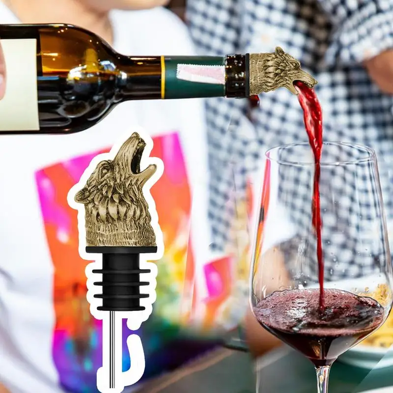 Аэратор для вина носик наливания ликера дизайн животных безопасный бар