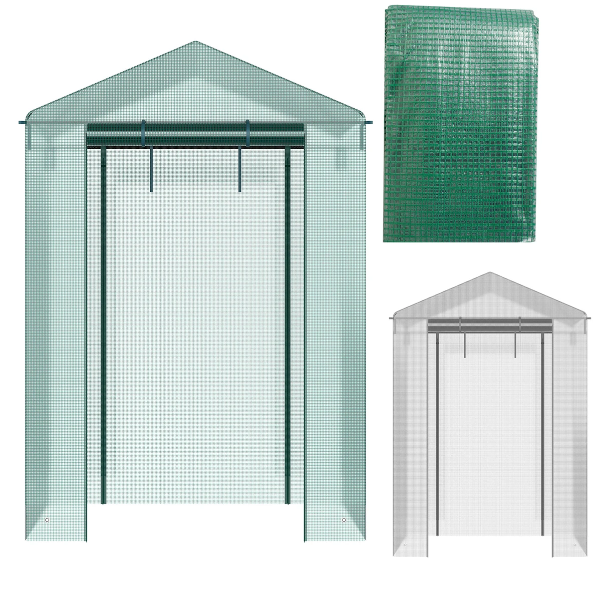 Наружная Водонепроницаемая Садовая Теплица С Защитой От Ультрафиолета И Дверным