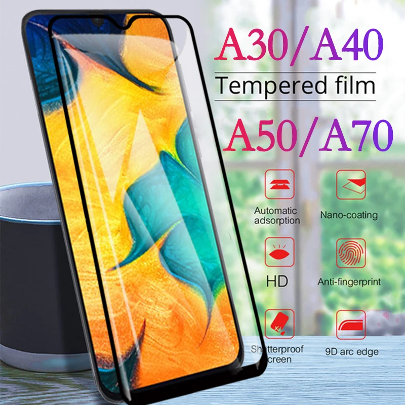 

Защитное стекло, закаленное стекло для Samsung A30/A40/A50/A70/A20/M30