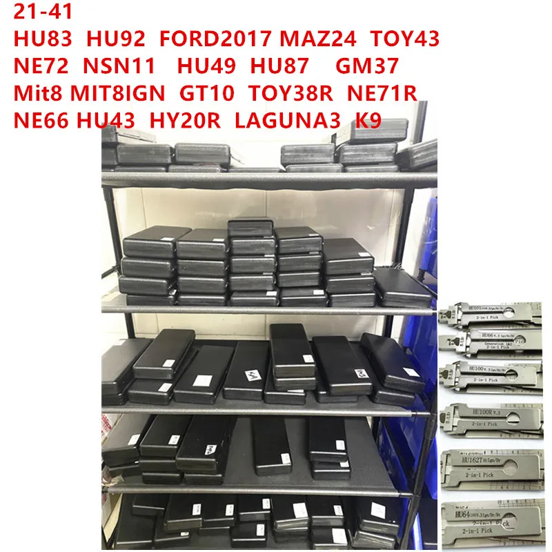 

lishi tool HU83 HU92 FORD2017 MAZ24 TOY43 NE72 NSN11 HU49 HU87 GM37 Mit8 MIT8IGN GT10 TOY38R NE71R NE66 HU43 HY20R LAGUNA3 K9